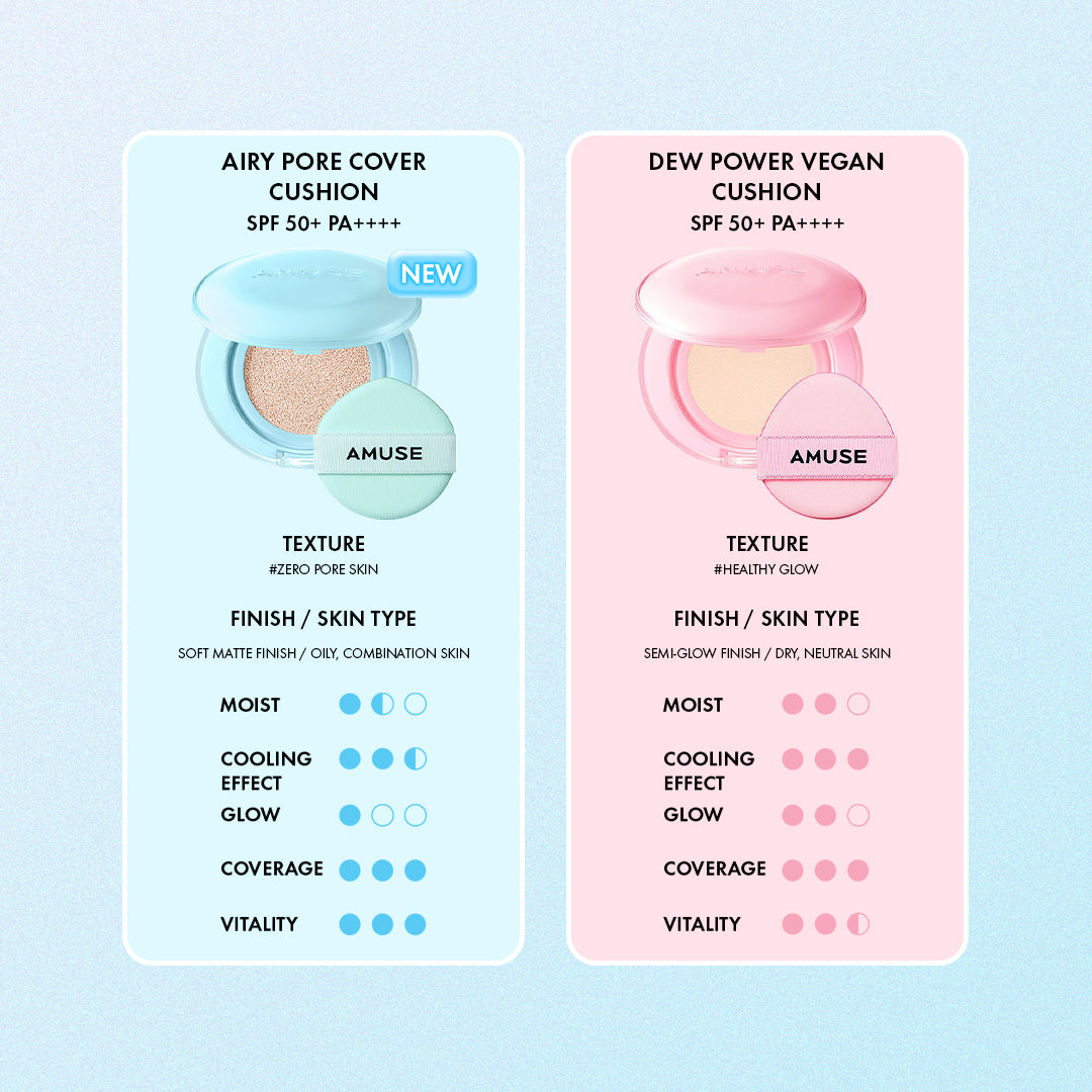 AMUSE Dew Power Vegan Cushion (Refill)