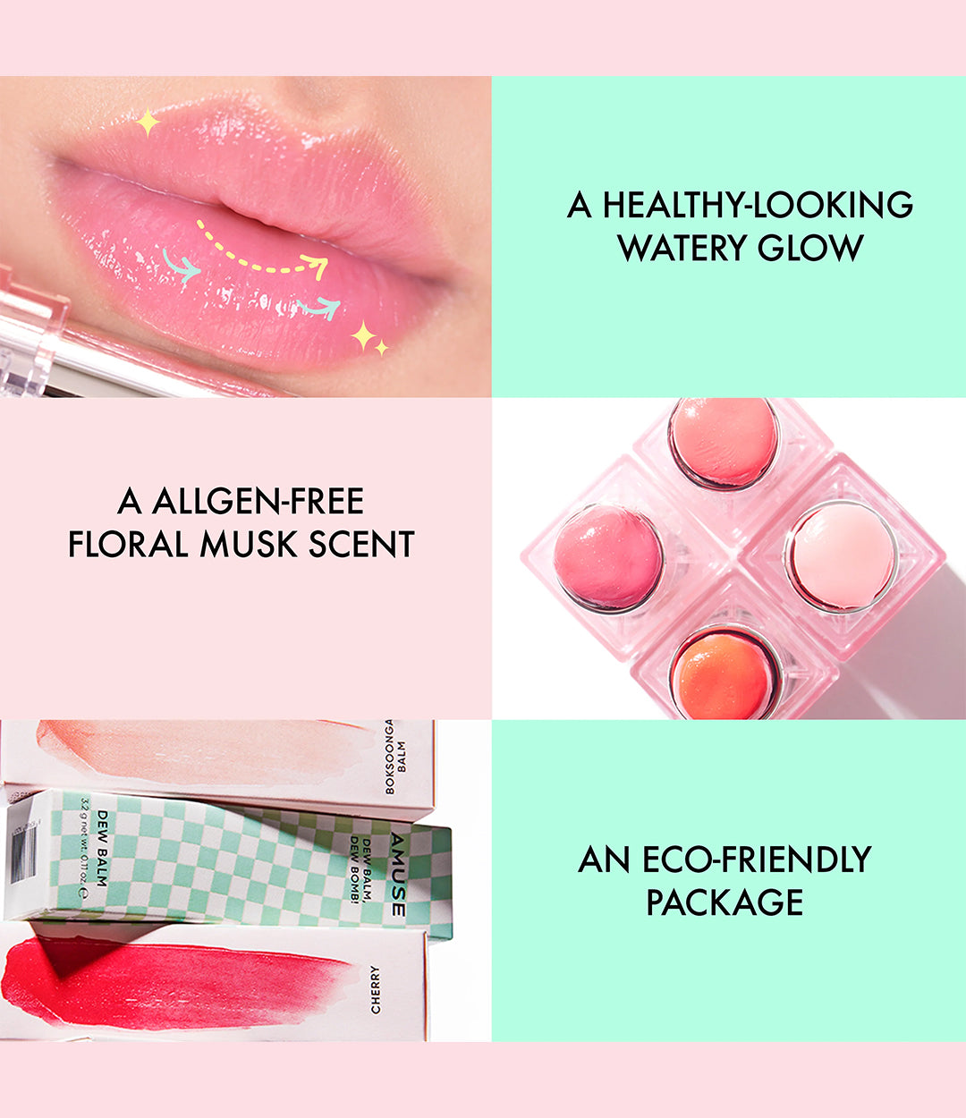 AMUSE Dew Balm (4 Colours to Choose)