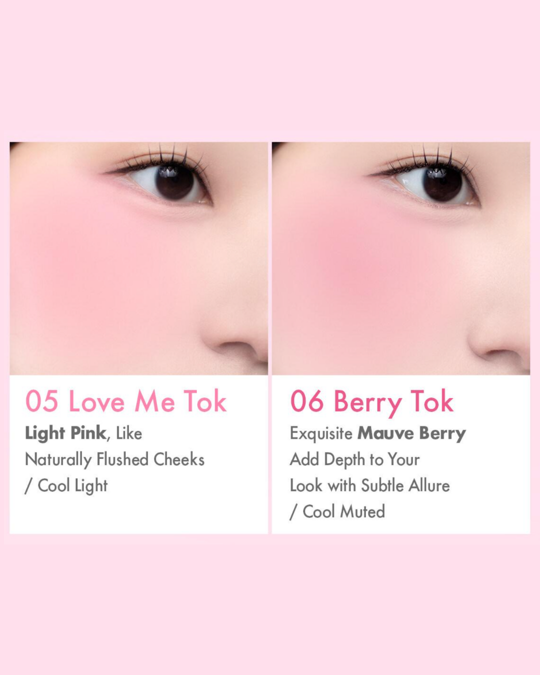 AMUSE Cheek Tok Tok (6 Colours)