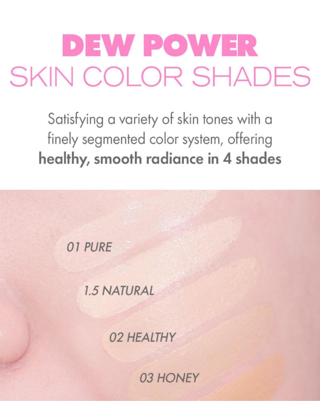AMUSE Dew Power Vegan Cushion (Refill)