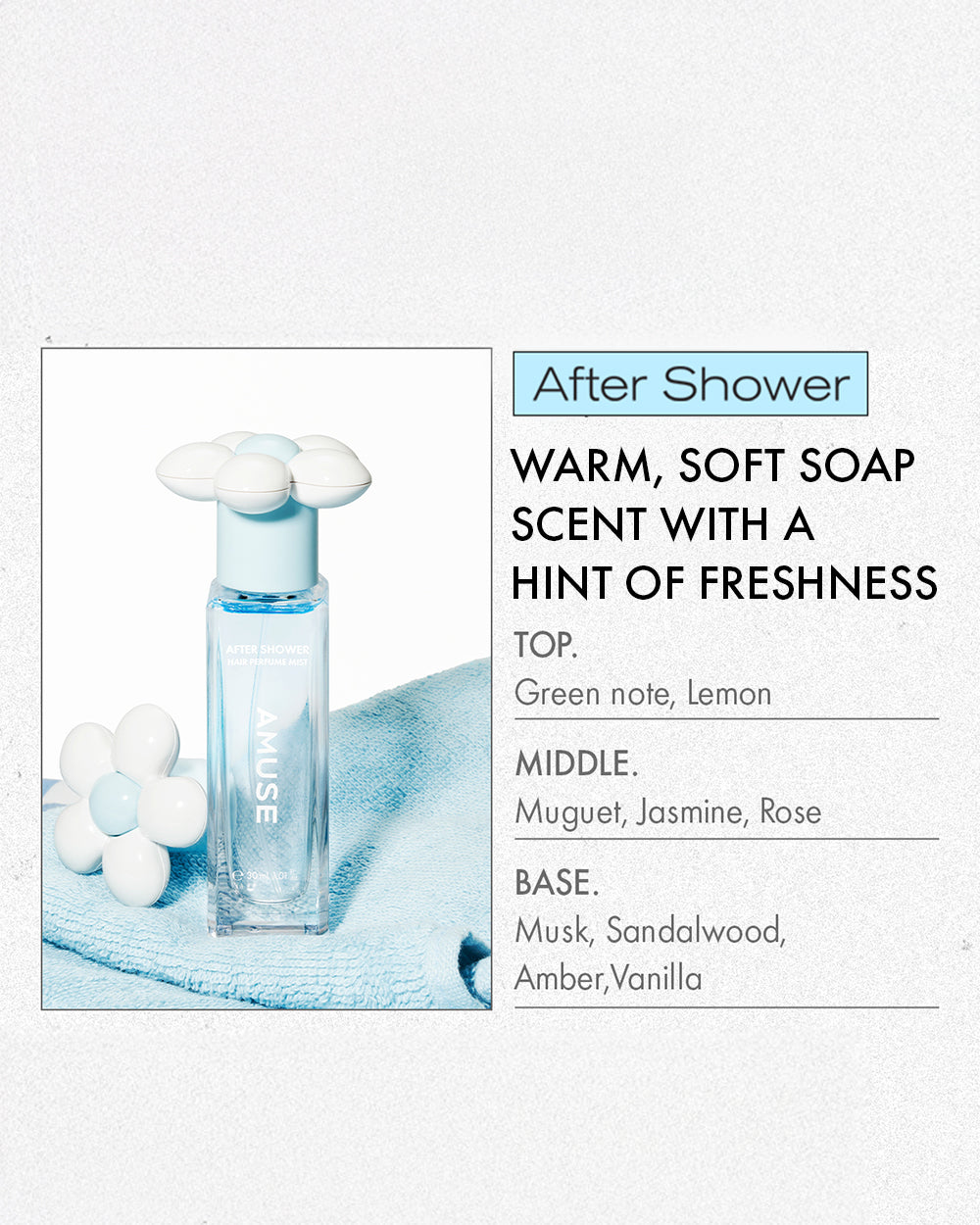 AMUSE Hair Perfume Mist (3 Variants to Choose)