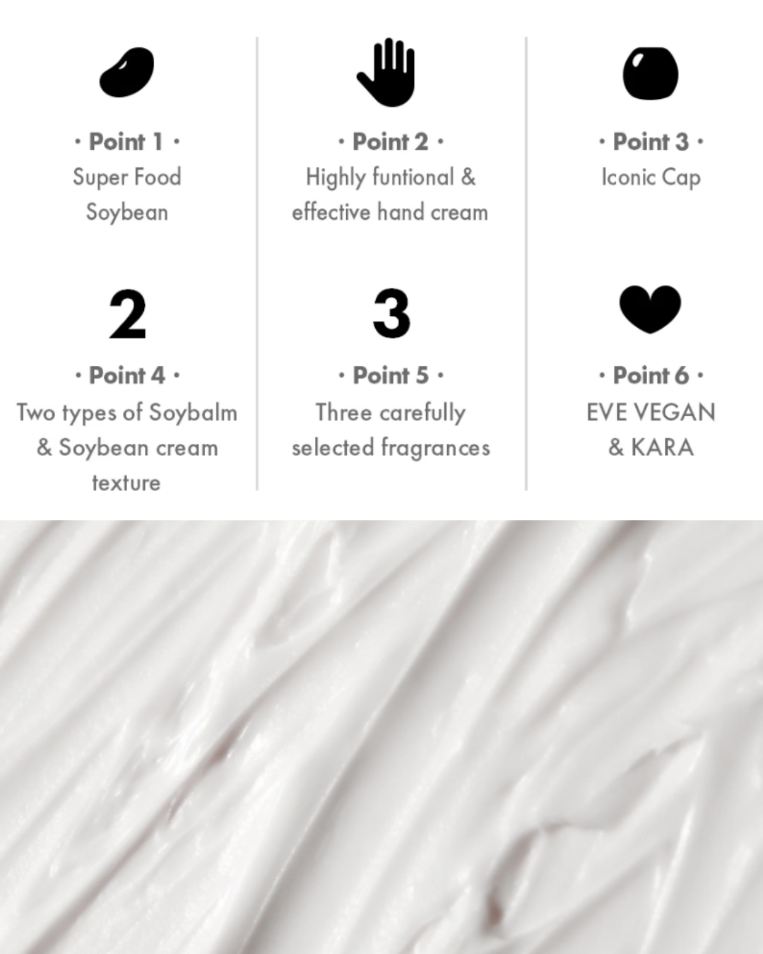 AMUSE Vegan Soybean Hand Cream (4 Scents)