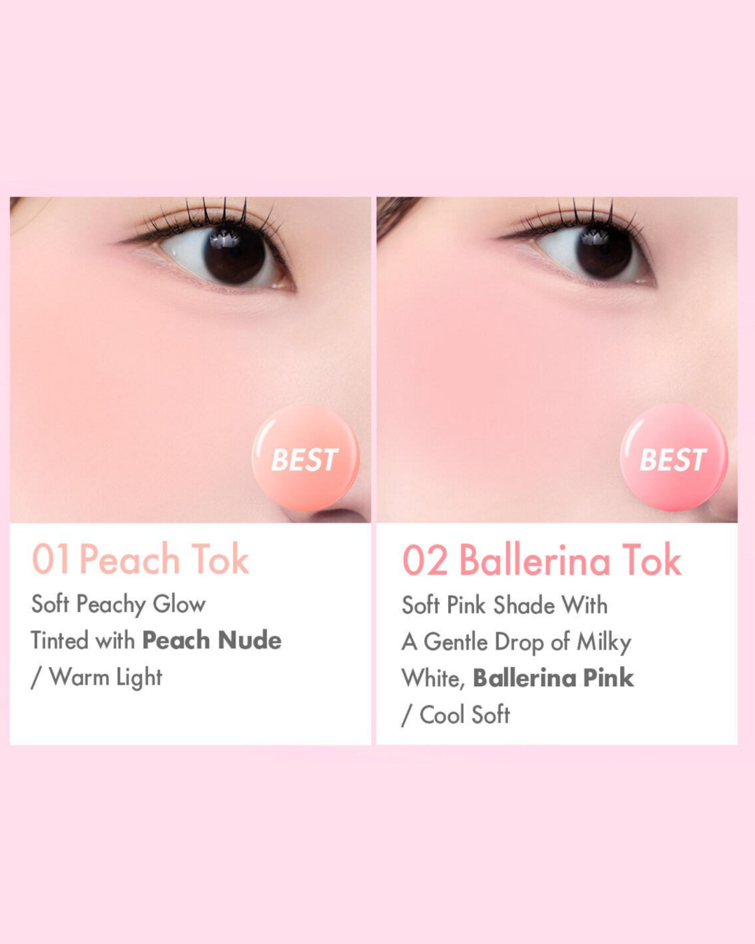 AMUSE Cheek Tok Tok (6 Colours)