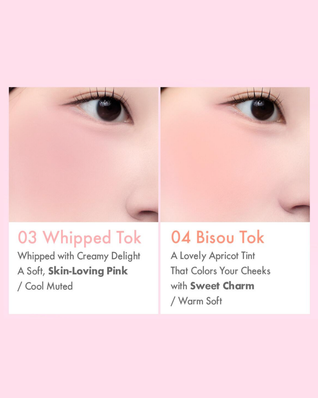 AMUSE Cheek Tok Tok (6 Colours)