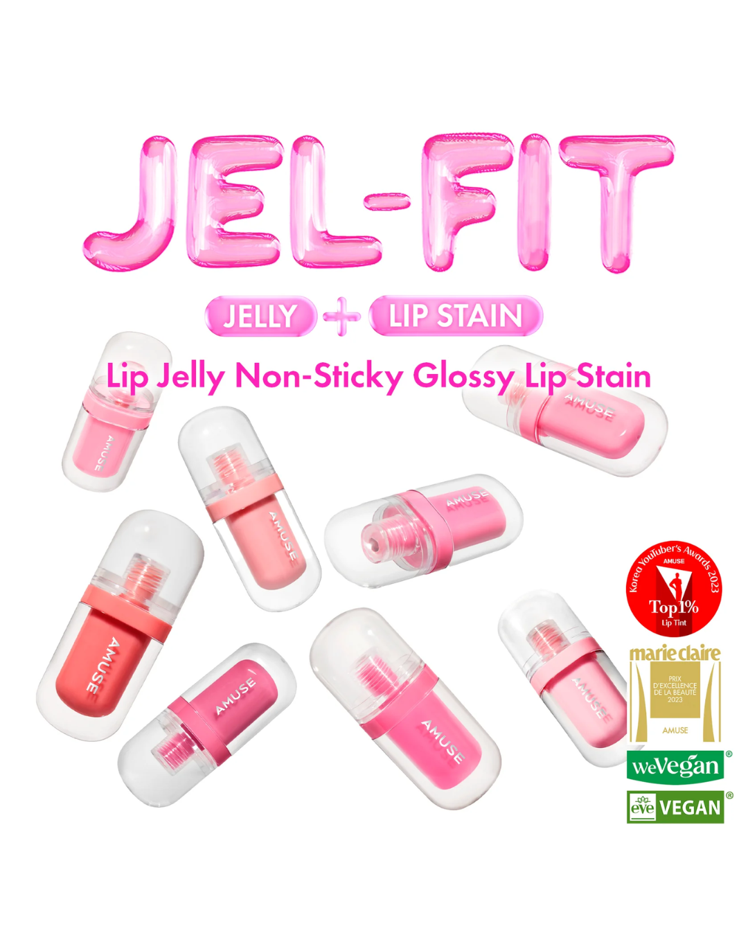 AMUSE Jel-Fit Tint (8 Colours)