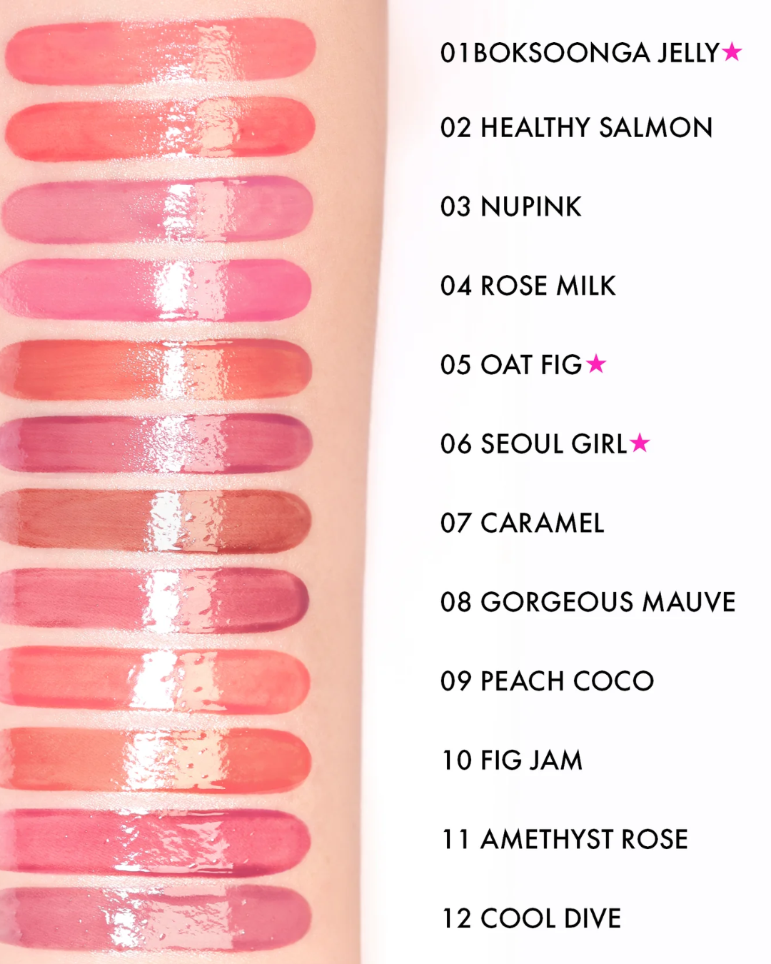 AMUSE Jel-Fit Tint (8 Colours)