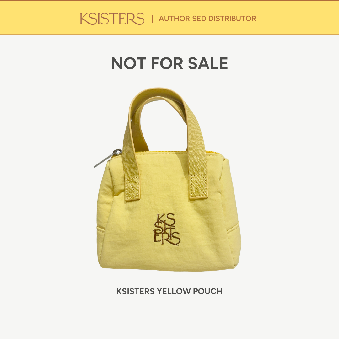 (GWP) Ksisters Yellow Pouch
