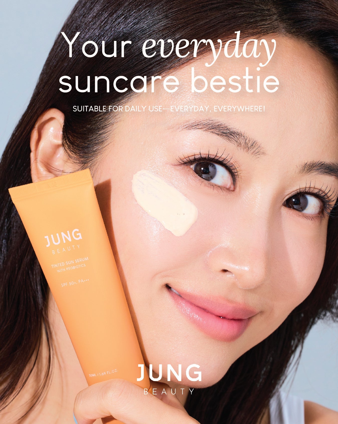 Jung Beauty Tinted Sun Serum with Probiotics (50ml)