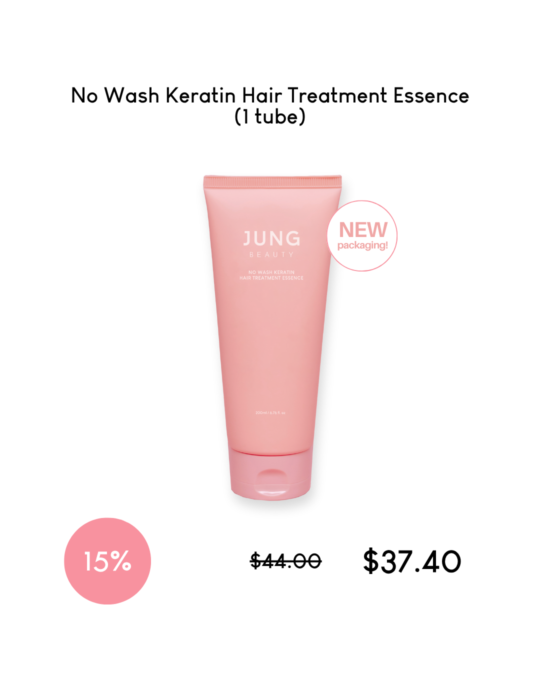 Jung Beauty No Wash Keratin Hair Treatment Essence (200ml)