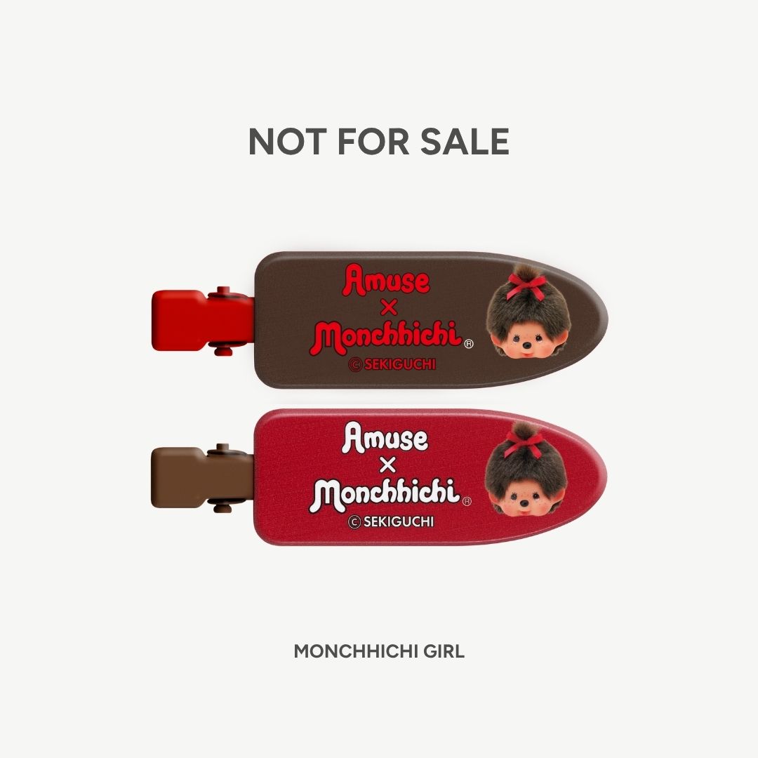 (GWP) AMUSE Monchhichi Hair Clip