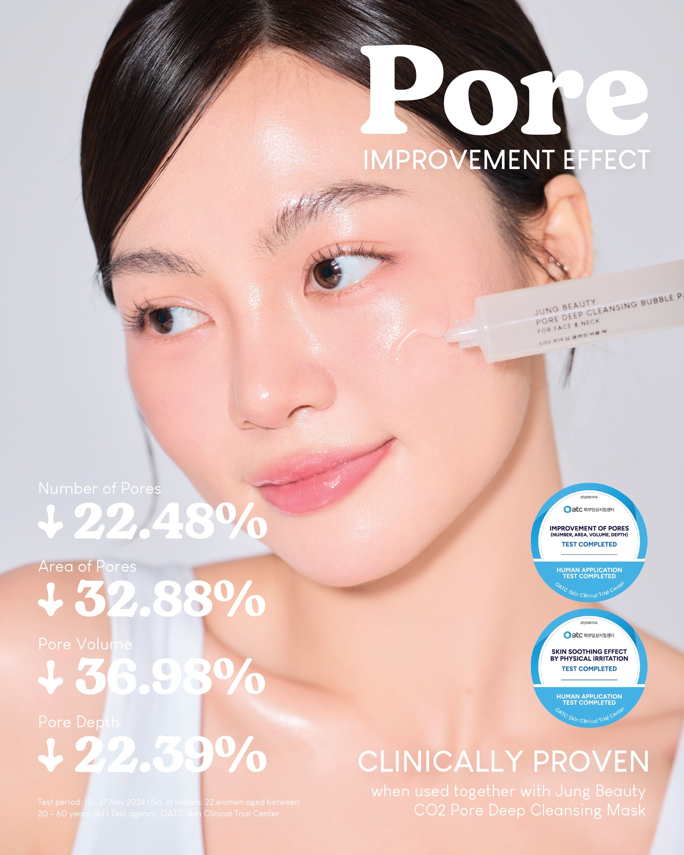 Jung Beauty Pore Minimising Ampoule with Niacinamide, Panthenol & Galactomyces (30ml)
