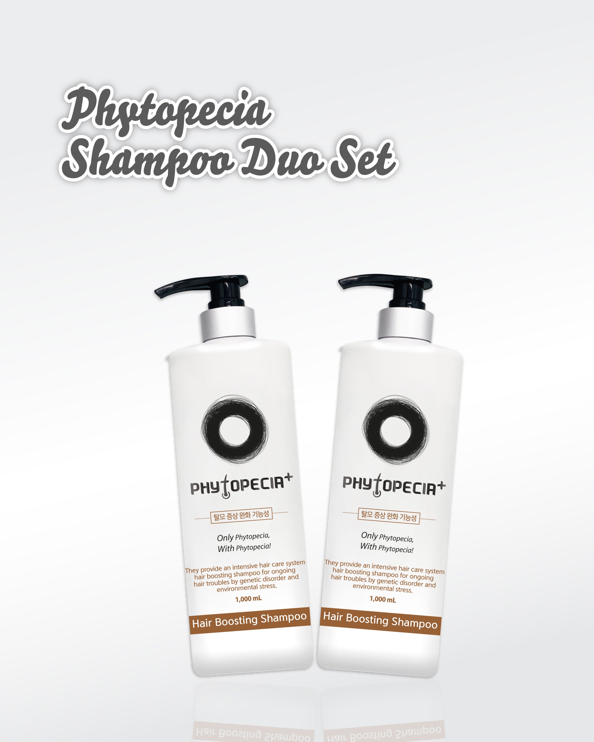 Phytopecia Hair Shampoo / Hair Tonic Bundle Set