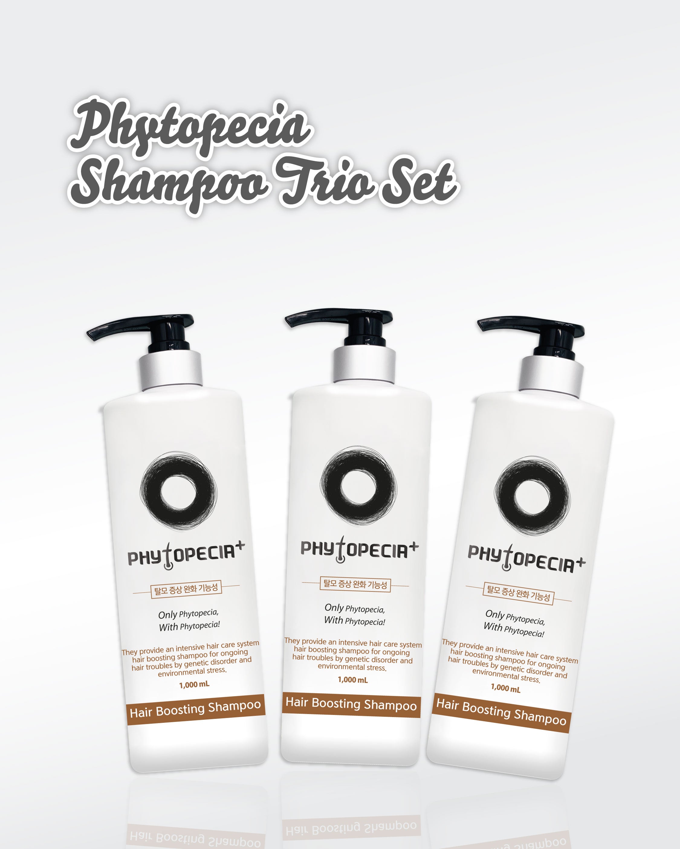 Phytopecia Hair Shampoo / Hair Tonic Bundle Set