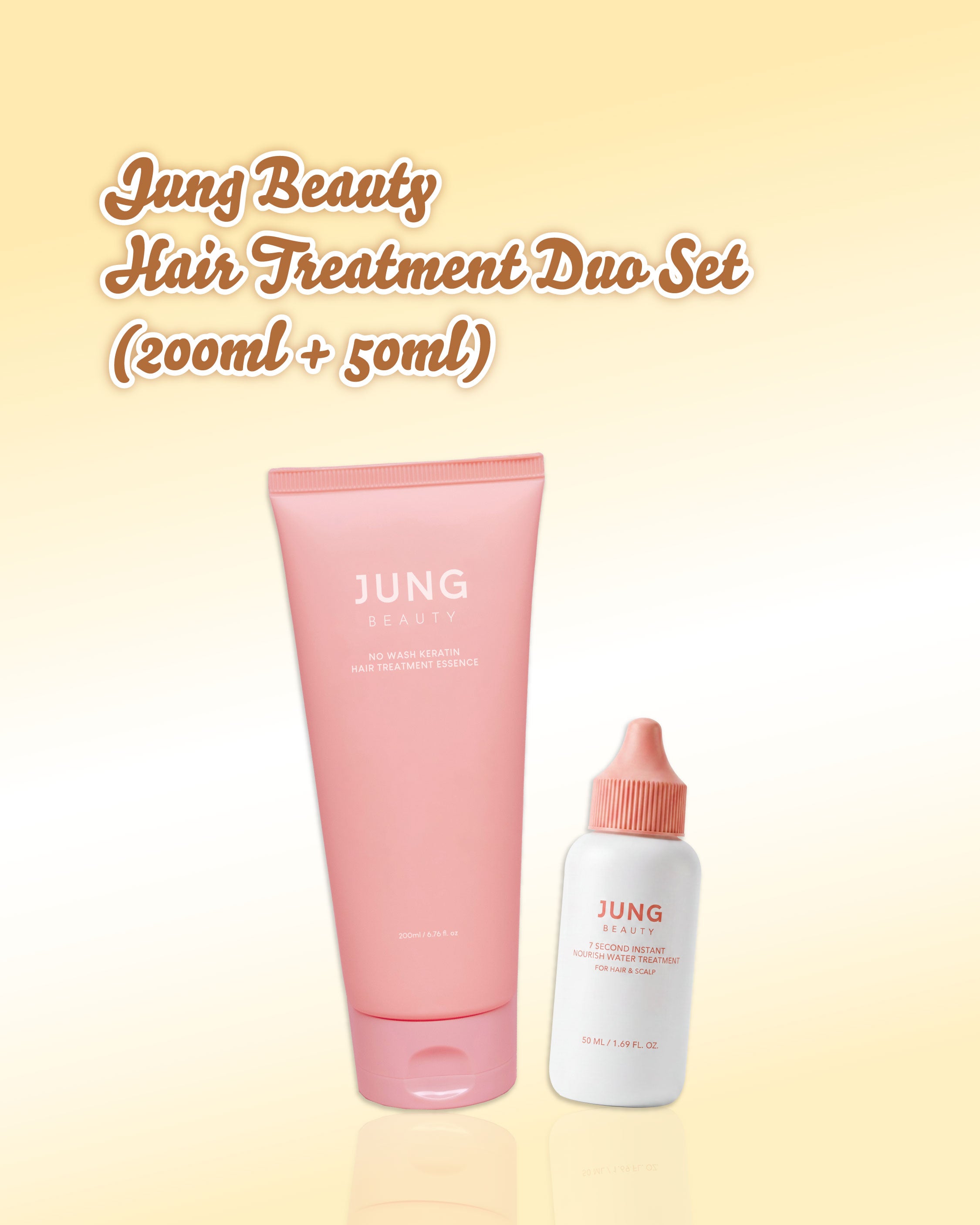 Jung Beauty Hair Treatment Duo Set (200ml + 50ml)