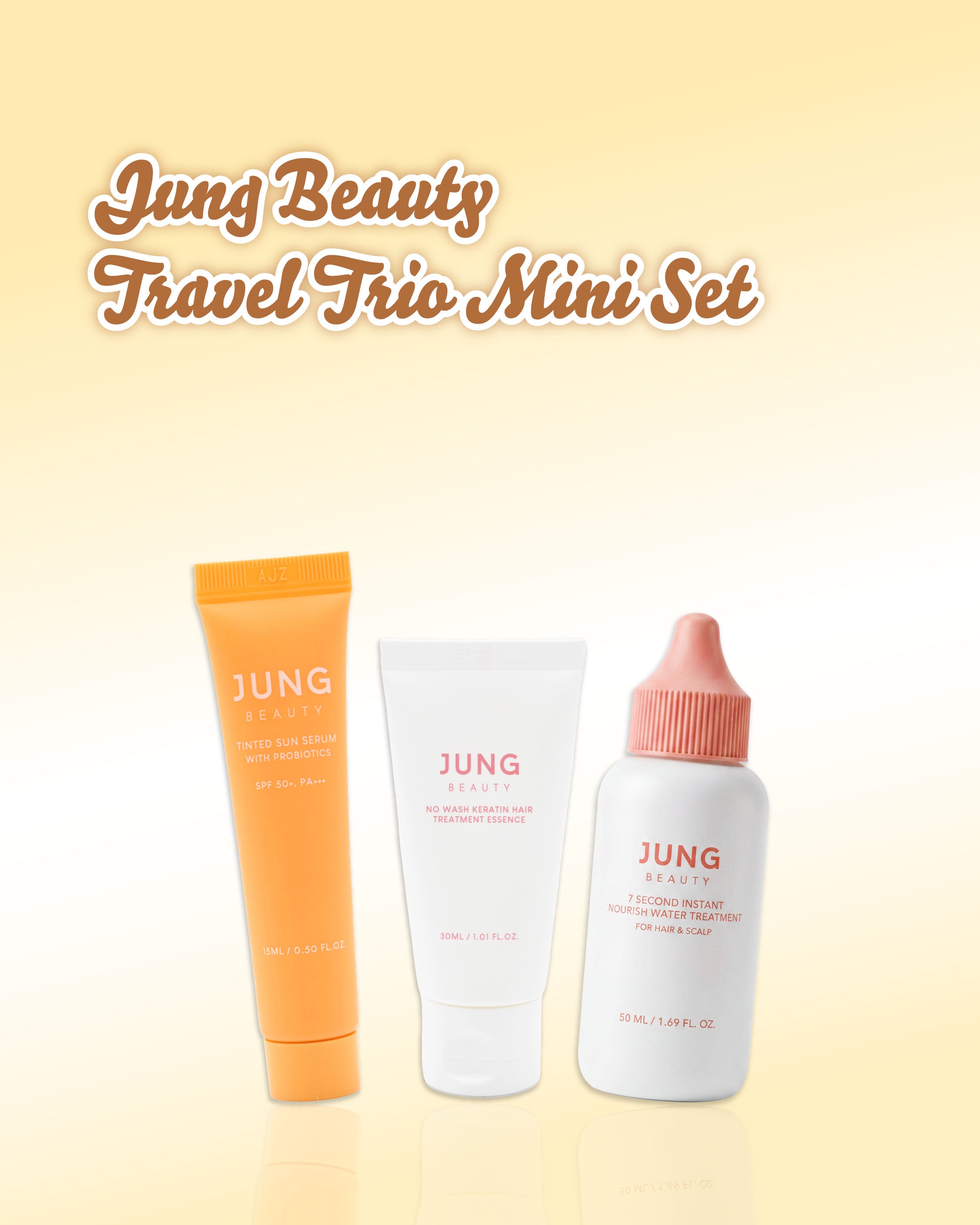 Jung Beauty Travel Trio Mini Set