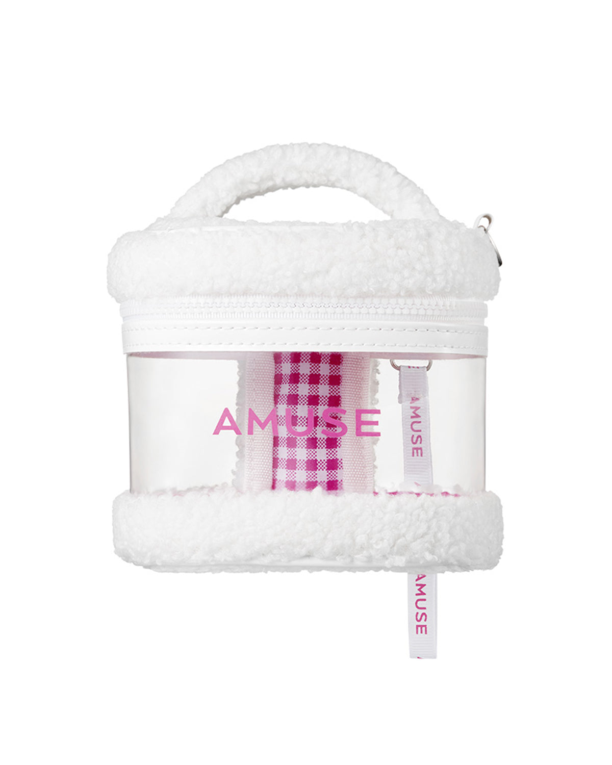 (GWP) AMUSE My Amuse Fluffy Pouch GWP (White)