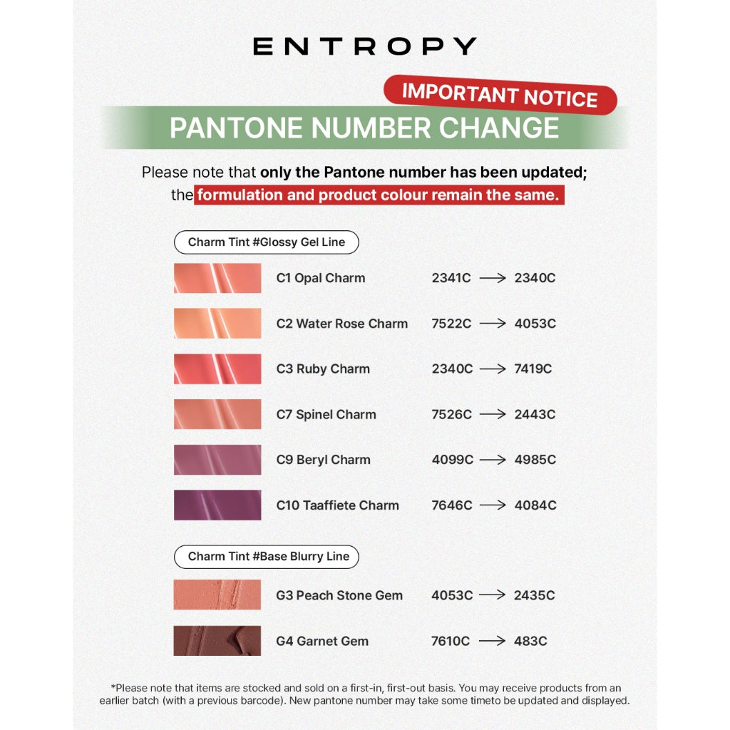 ENTROPY Charm Tint Matte