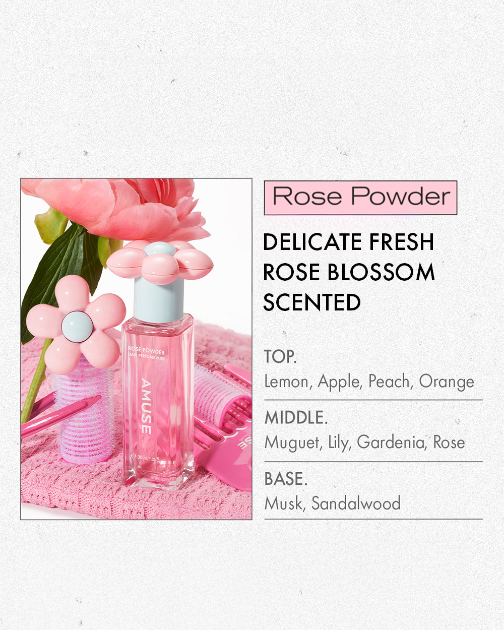 AMUSE Hair Perfume Mist (3 Variants to Choose)
