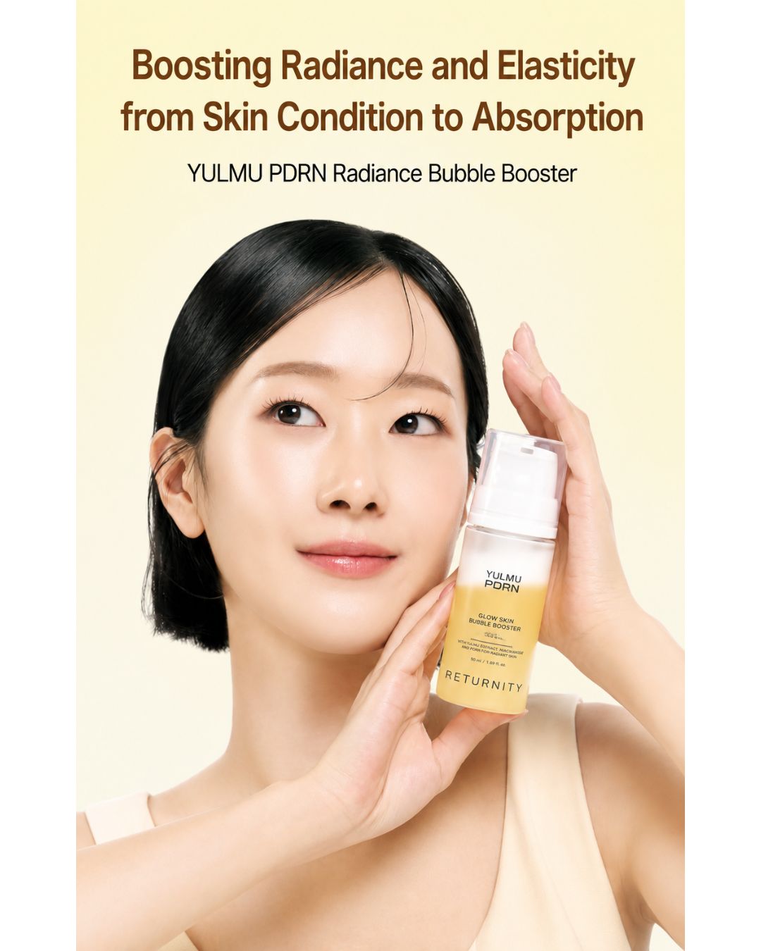 Returnity Yulmu PDRN Glowy Skin Bubble Booster (85ml)