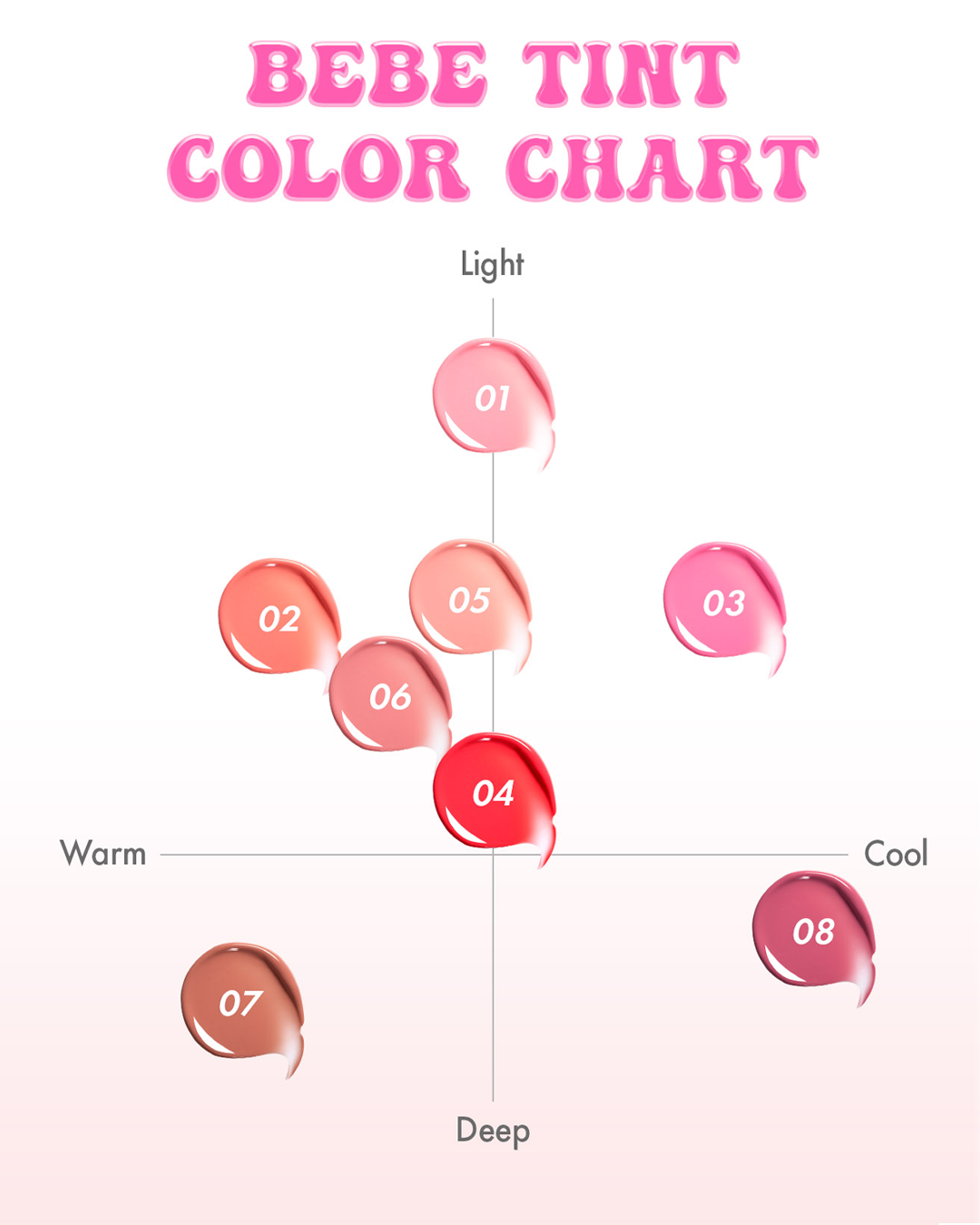 AMUSE Bebe Tint (8 Colours)