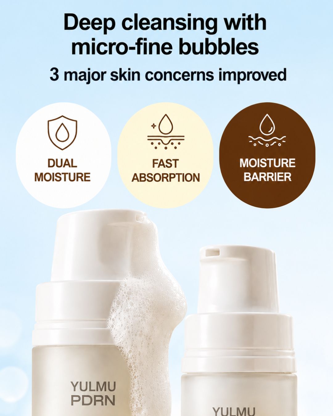 Returnity Yulmu PDRN Glowy Skin Bubble Booster (85ml)