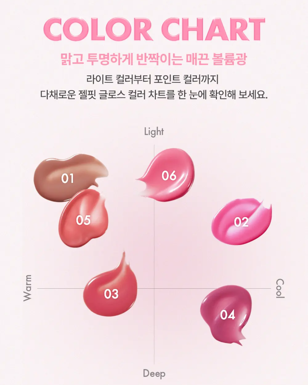 AMUSE Jel-Fit Gloss (4 Colour to Choose)
