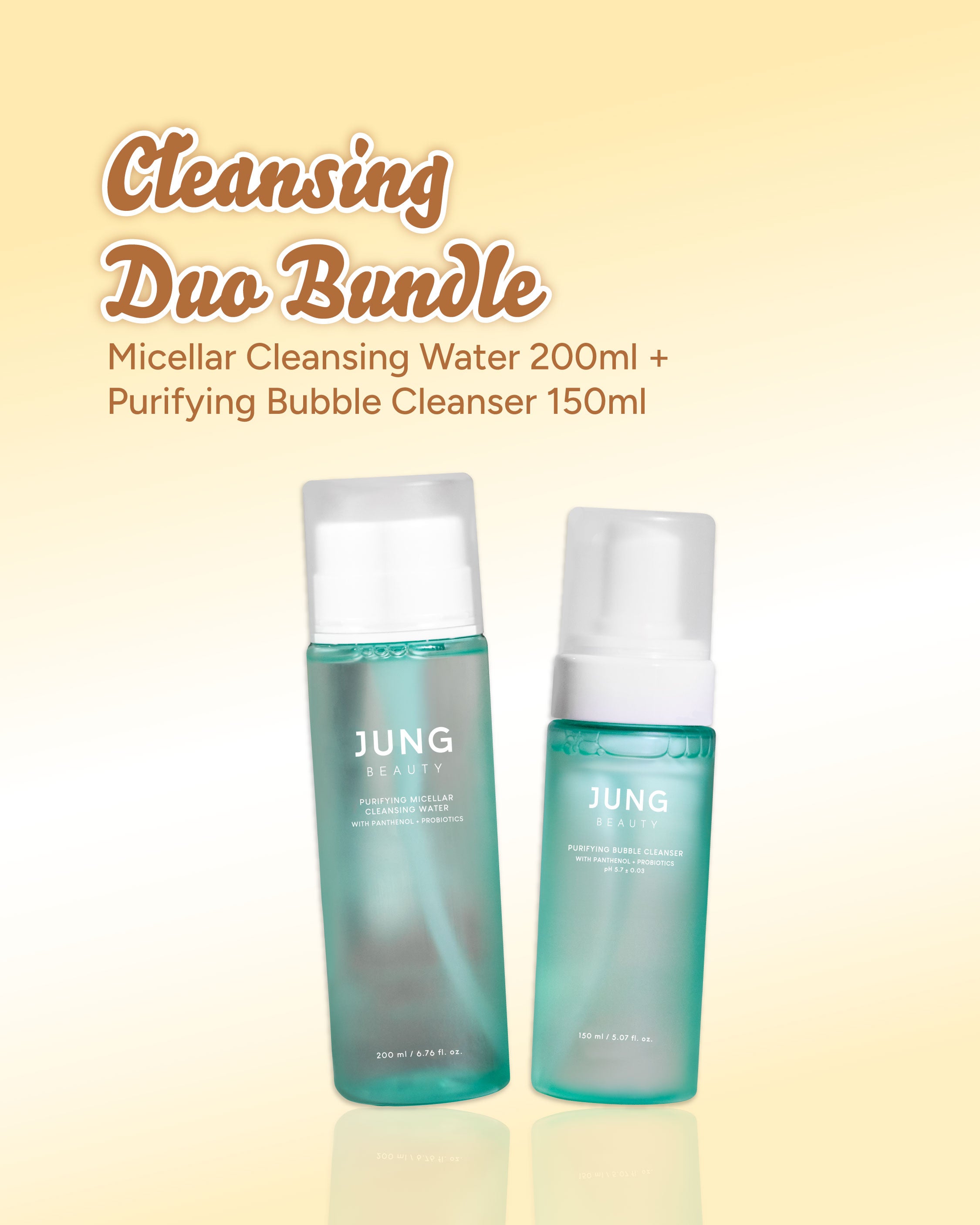 Jung Beauty Cleansing Duo Bundle Set