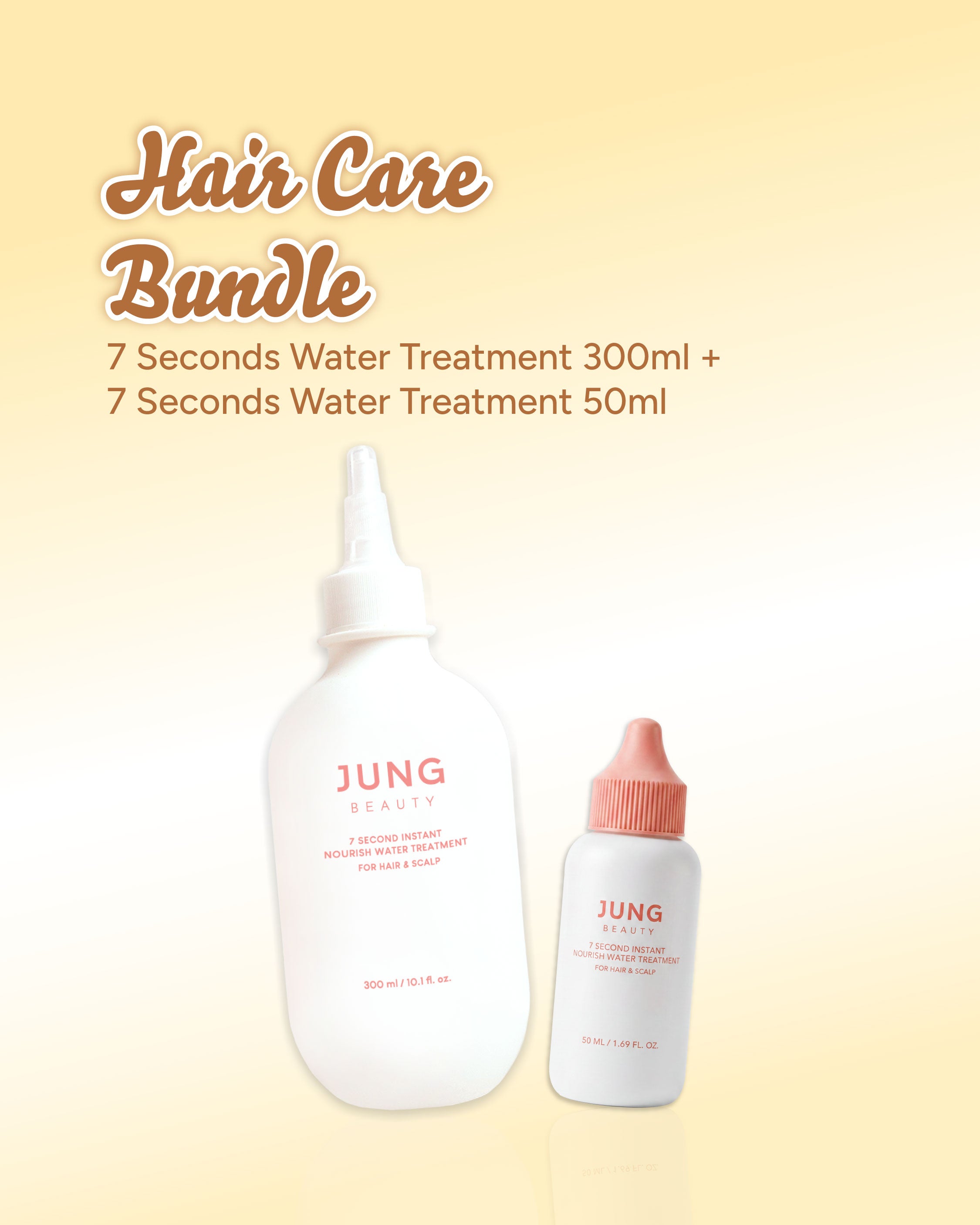 Jung Beauty 7 Second Instant Nourish Water Treatment (300ml) + mini (50ml)