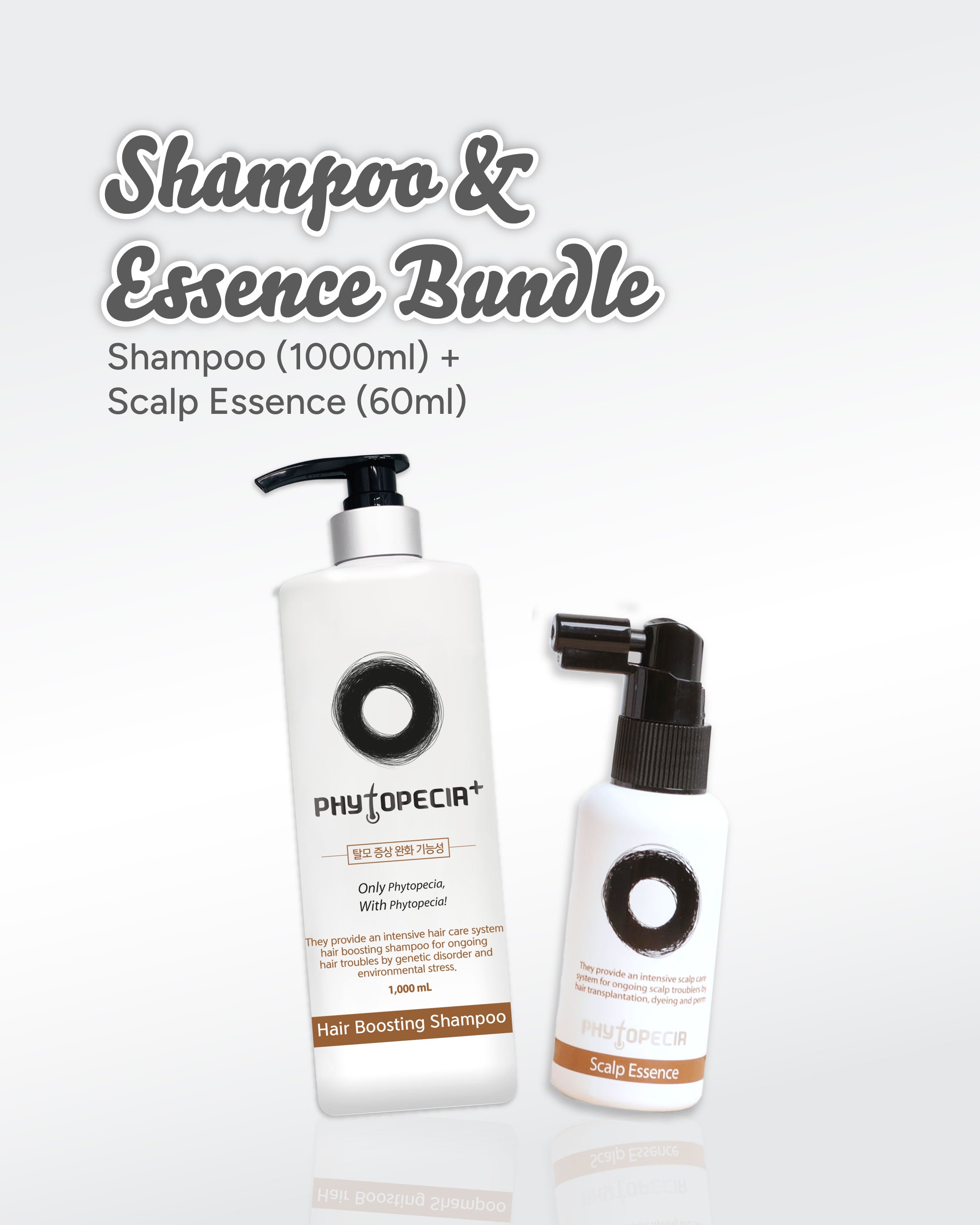 Phytopecia Shampoo (1000ml) + Scalp Essence (60ml)