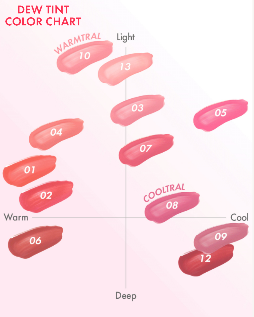 AMUSE Dew Tint (8 Colours)