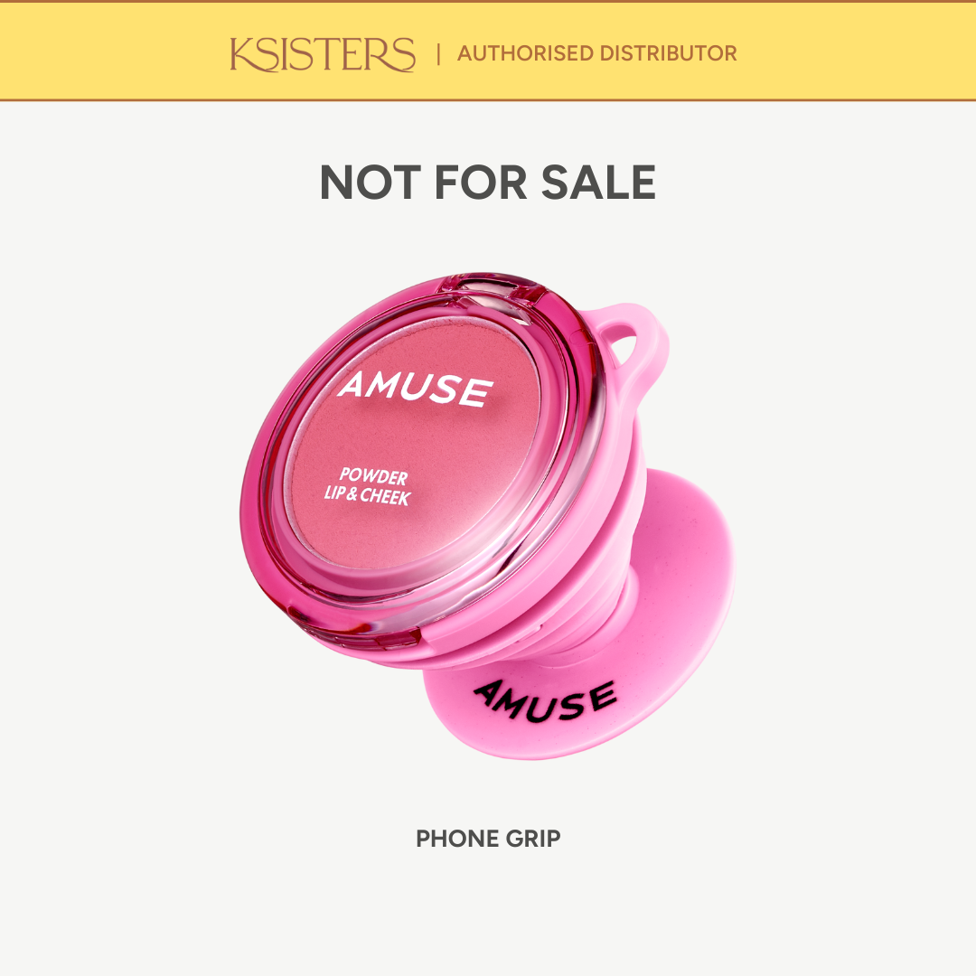 (GWP) AMUSE Phone Grip for Powder Lip & Cheek