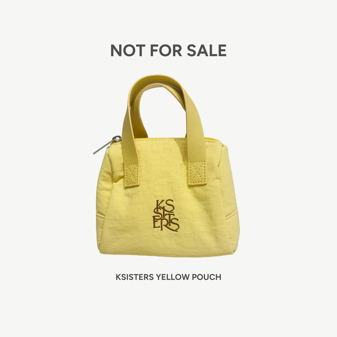 (GWP) Ksisters Yellow Pouch