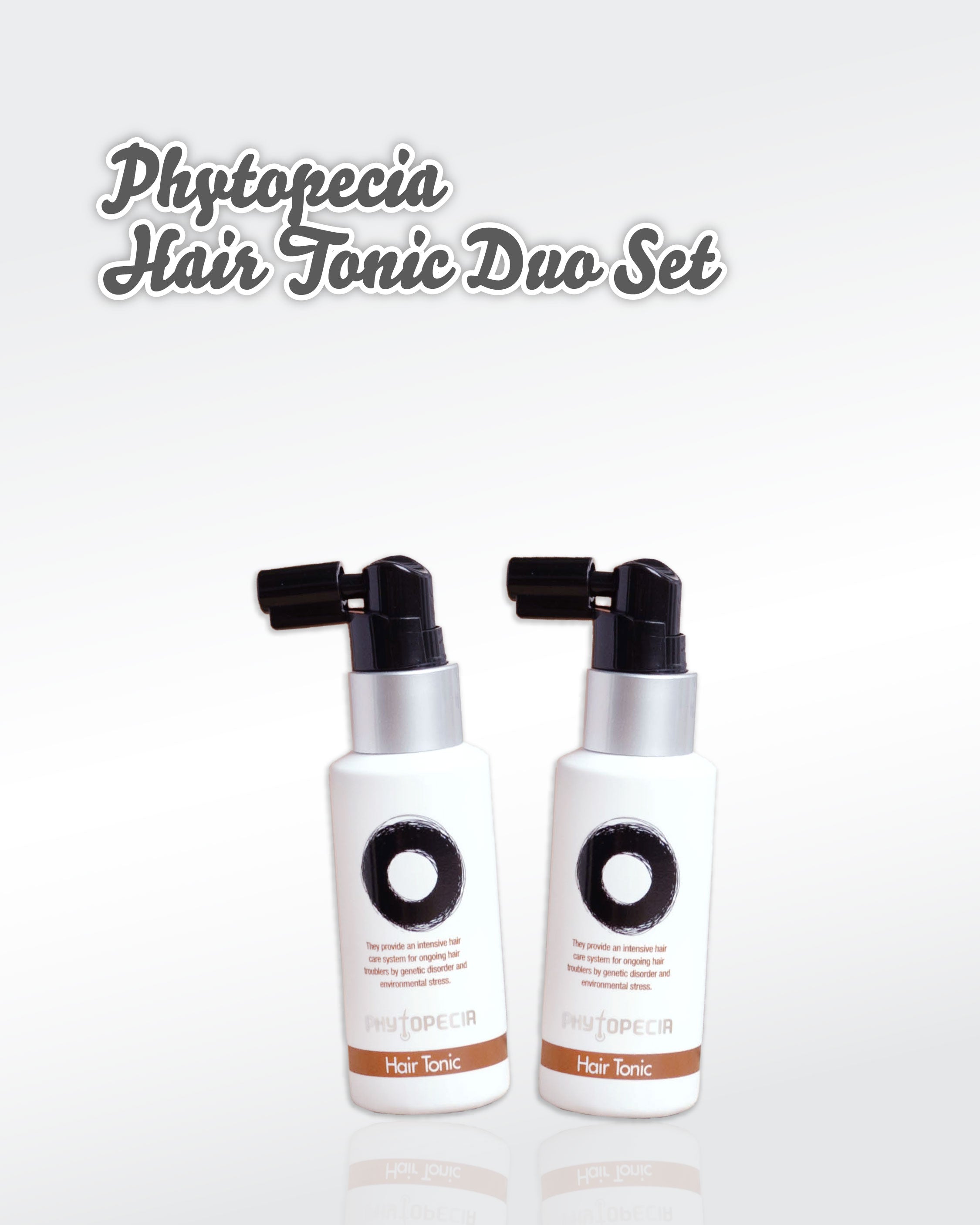 Phytopecia Hair Shampoo / Hair Tonic Bundle Set