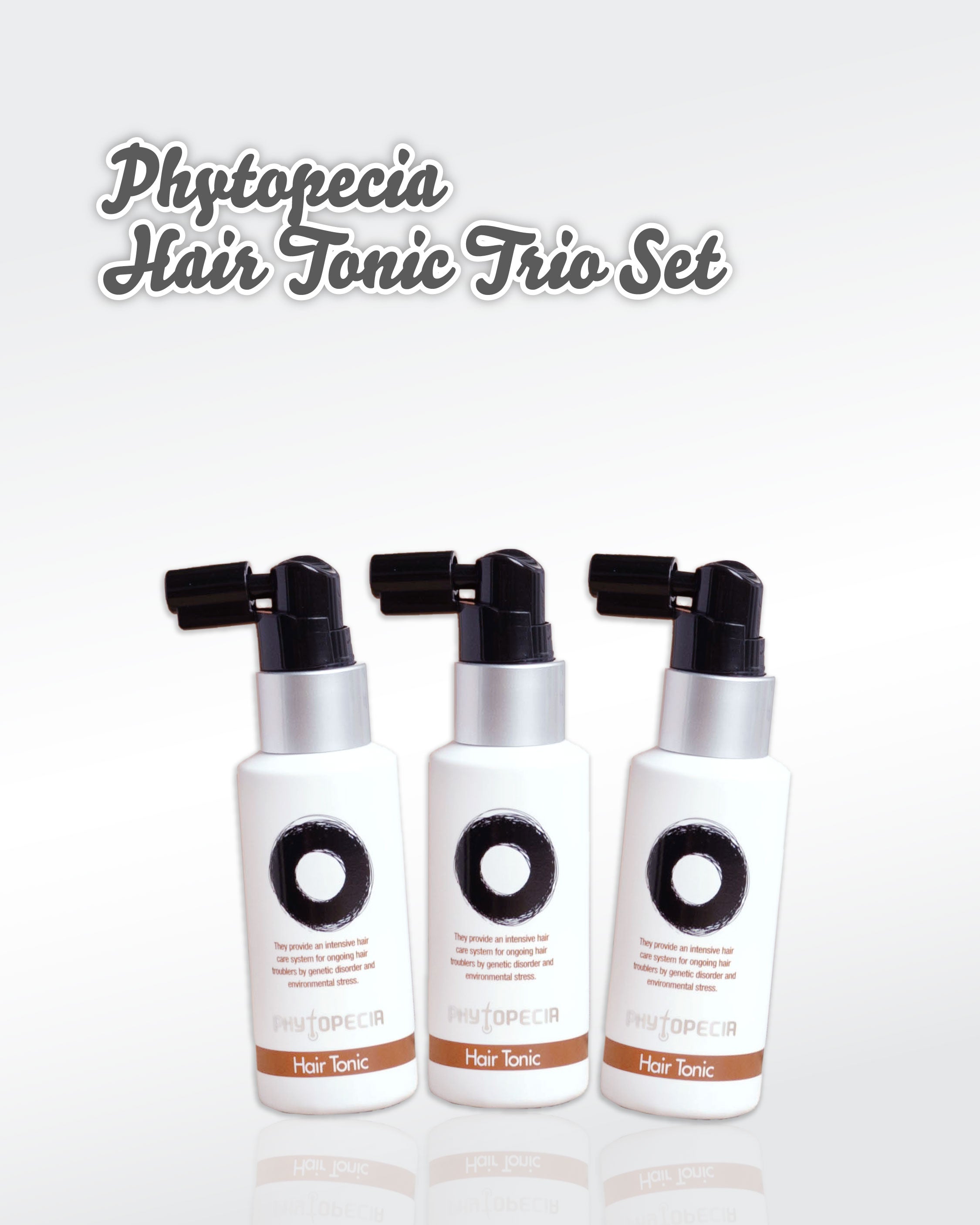 Phytopecia Hair Shampoo / Hair Tonic Bundle Set