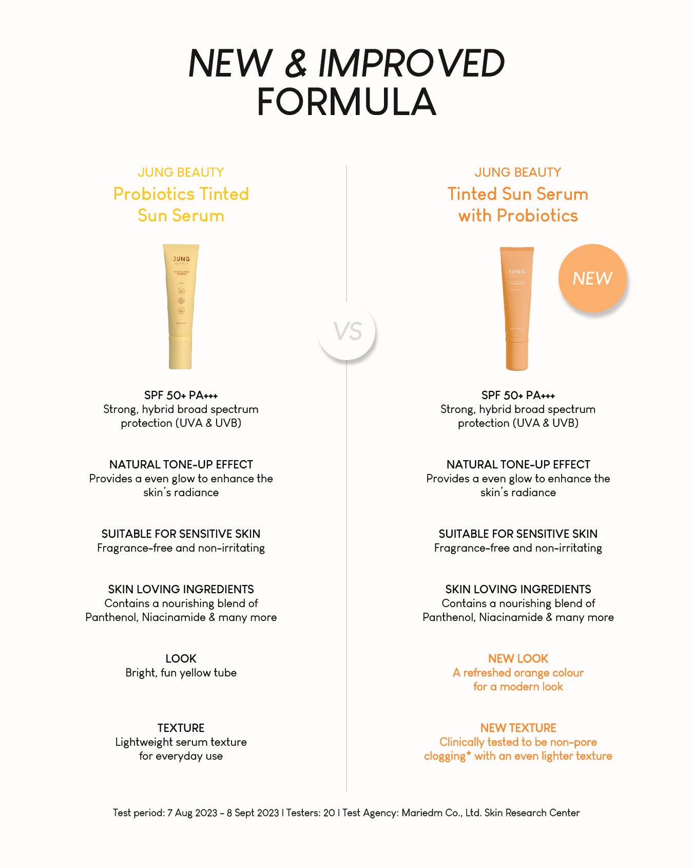 Jung Beauty Tinted Sun Serum with Probiotics (50ml)