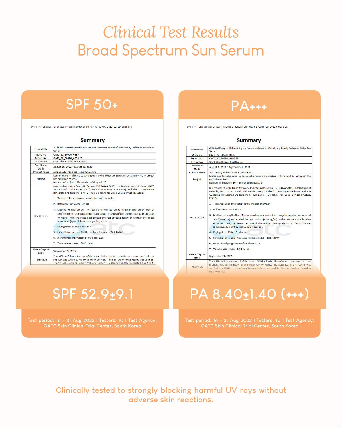 Jung Beauty Tinted Sun Serum + Water Treatment Mini Duo Set (50ml + 50ml)