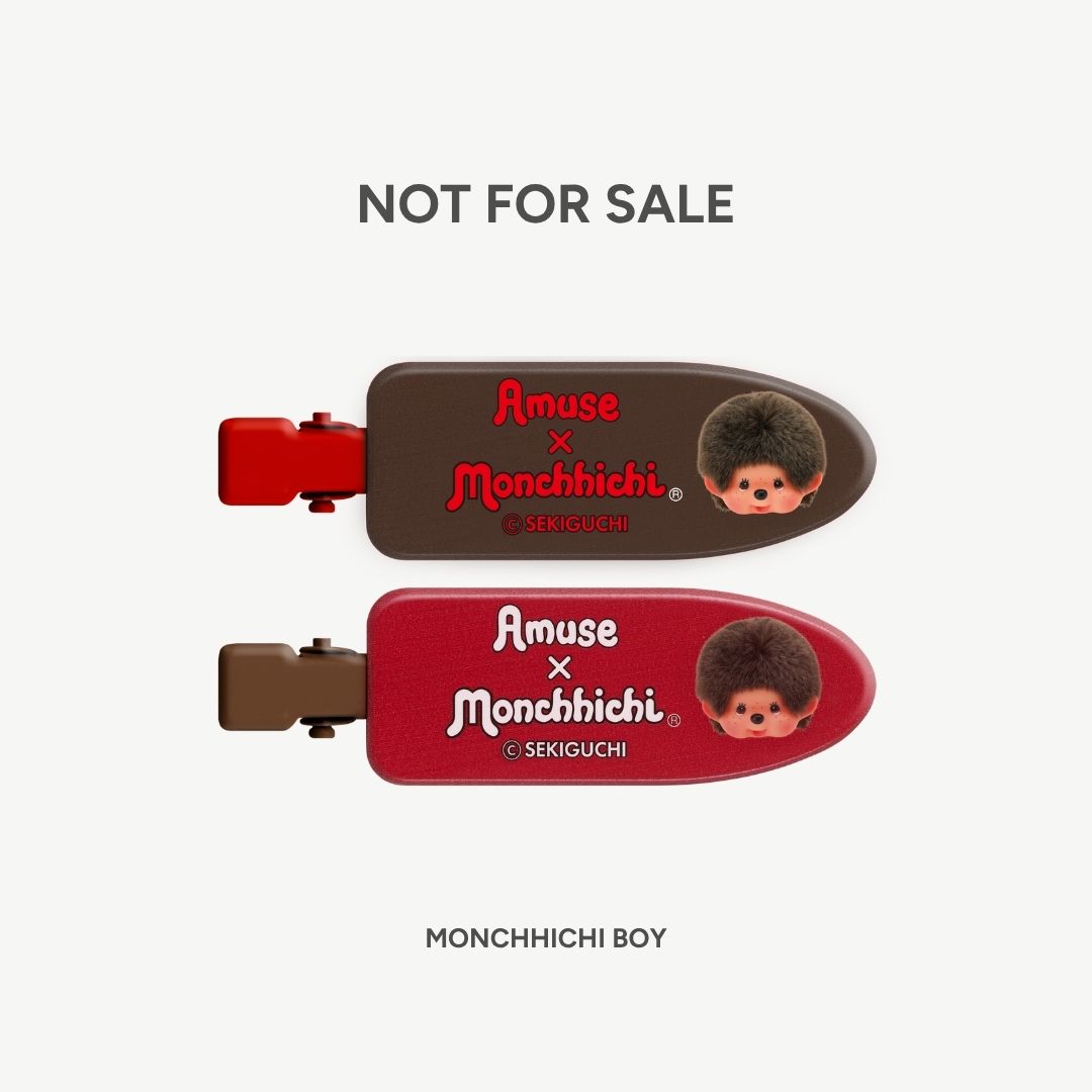 (GWP) AMUSE Monchhichi Hair Clip