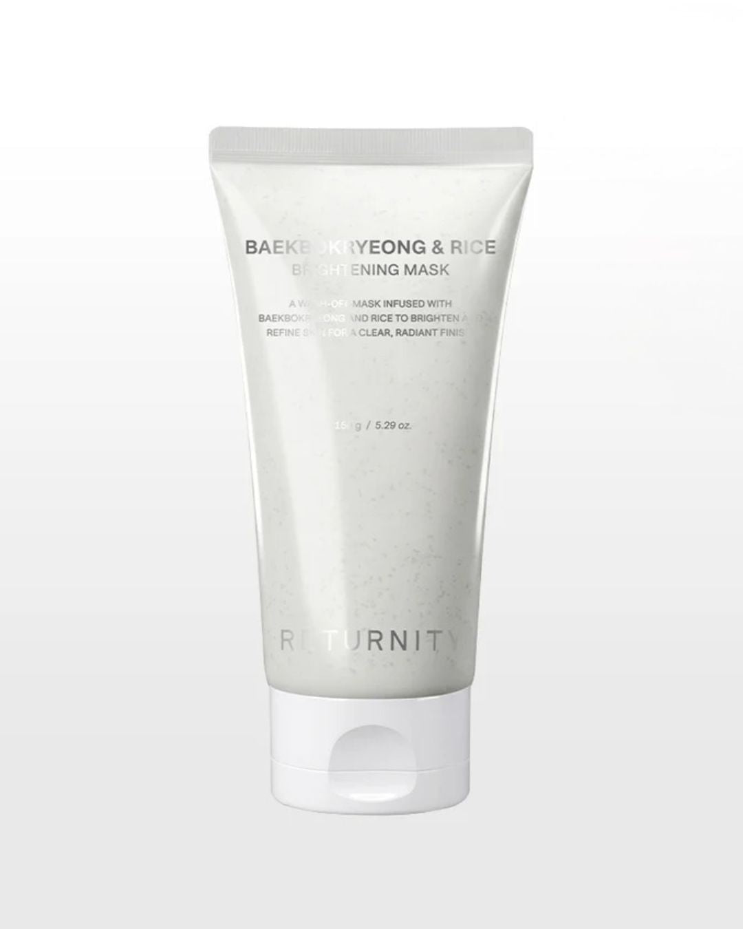 Returnity Baekeokryeong & Rice Brightening Mask 80g