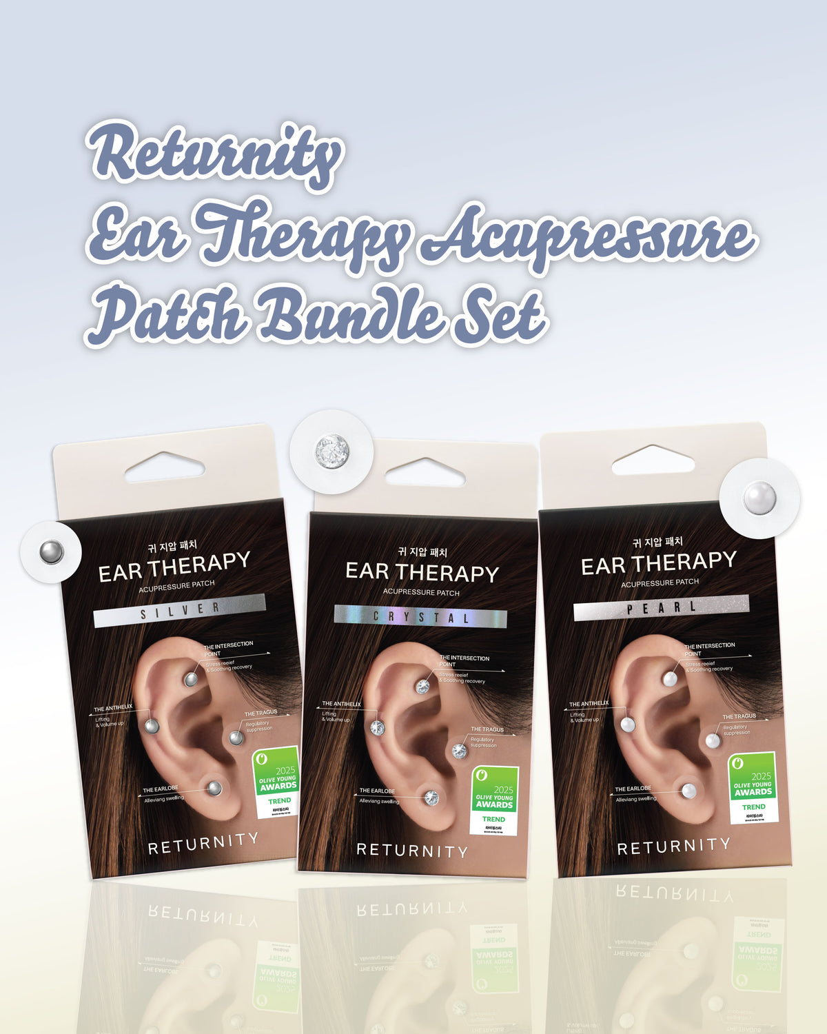 Returnity Ear Therapy Acupressure Patch Bundle Pack