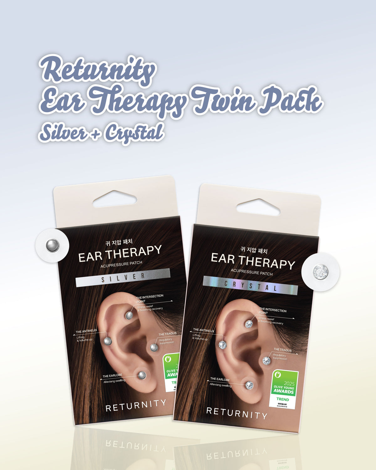 Returnity Ear Therapy Acupressure Patch Bundle Pack