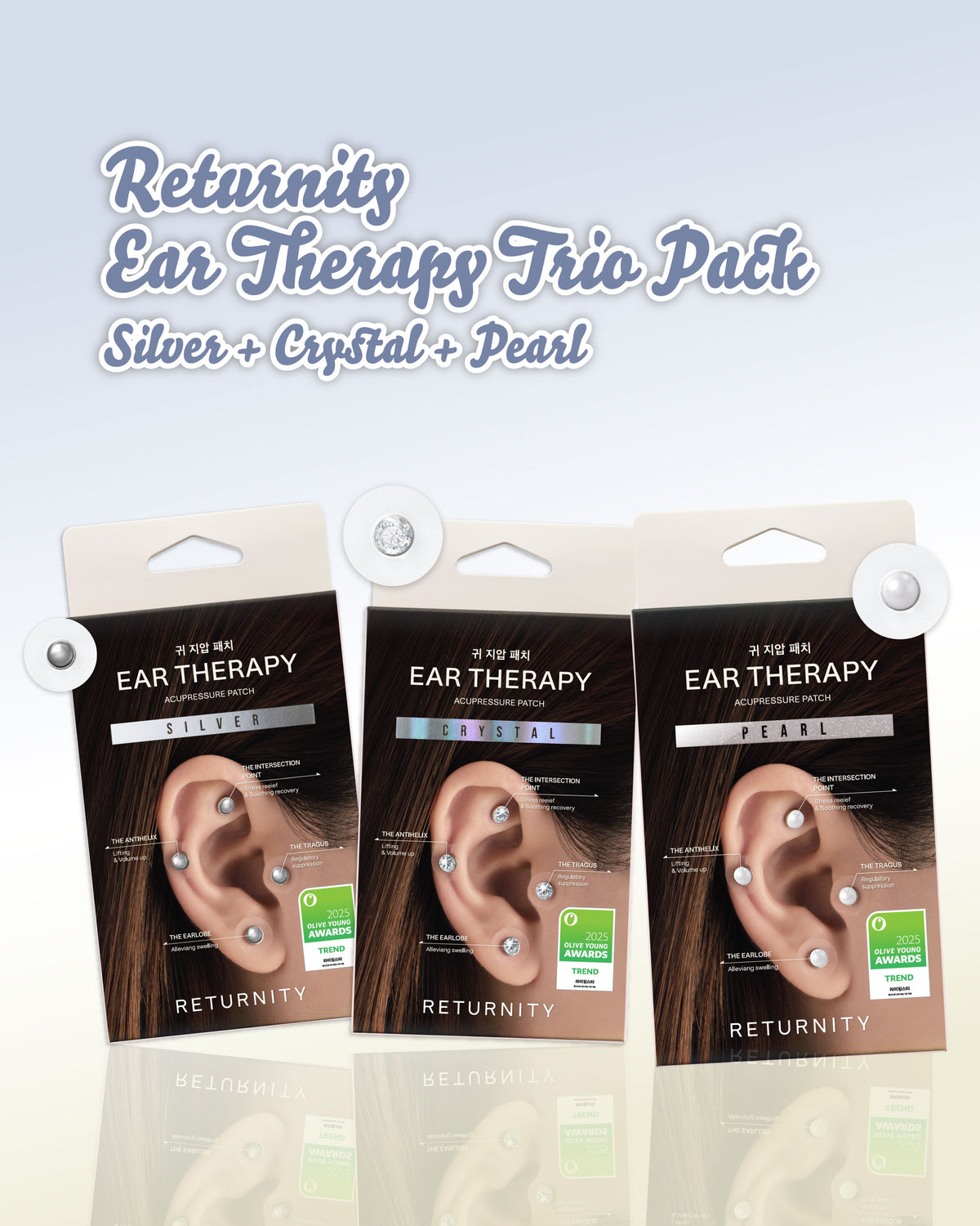 Returnity Ear Therapy Acupressure Patch Bundle Pack