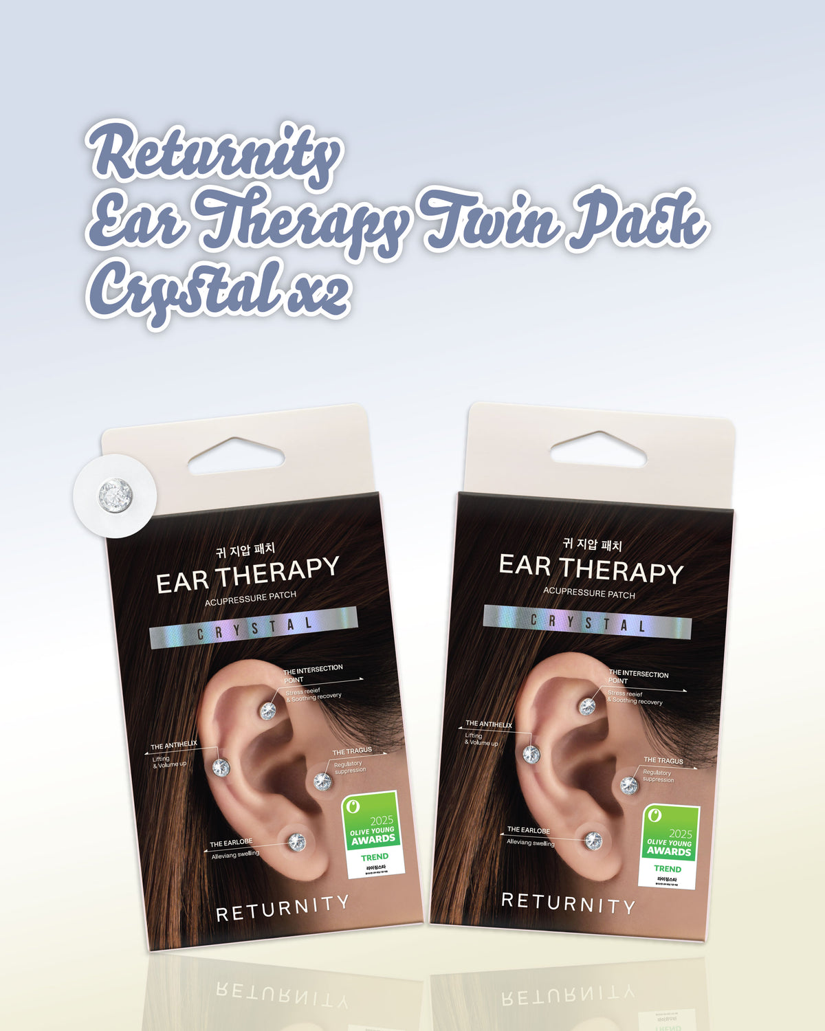 Returnity Ear Therapy Acupressure Patch Bundle Pack