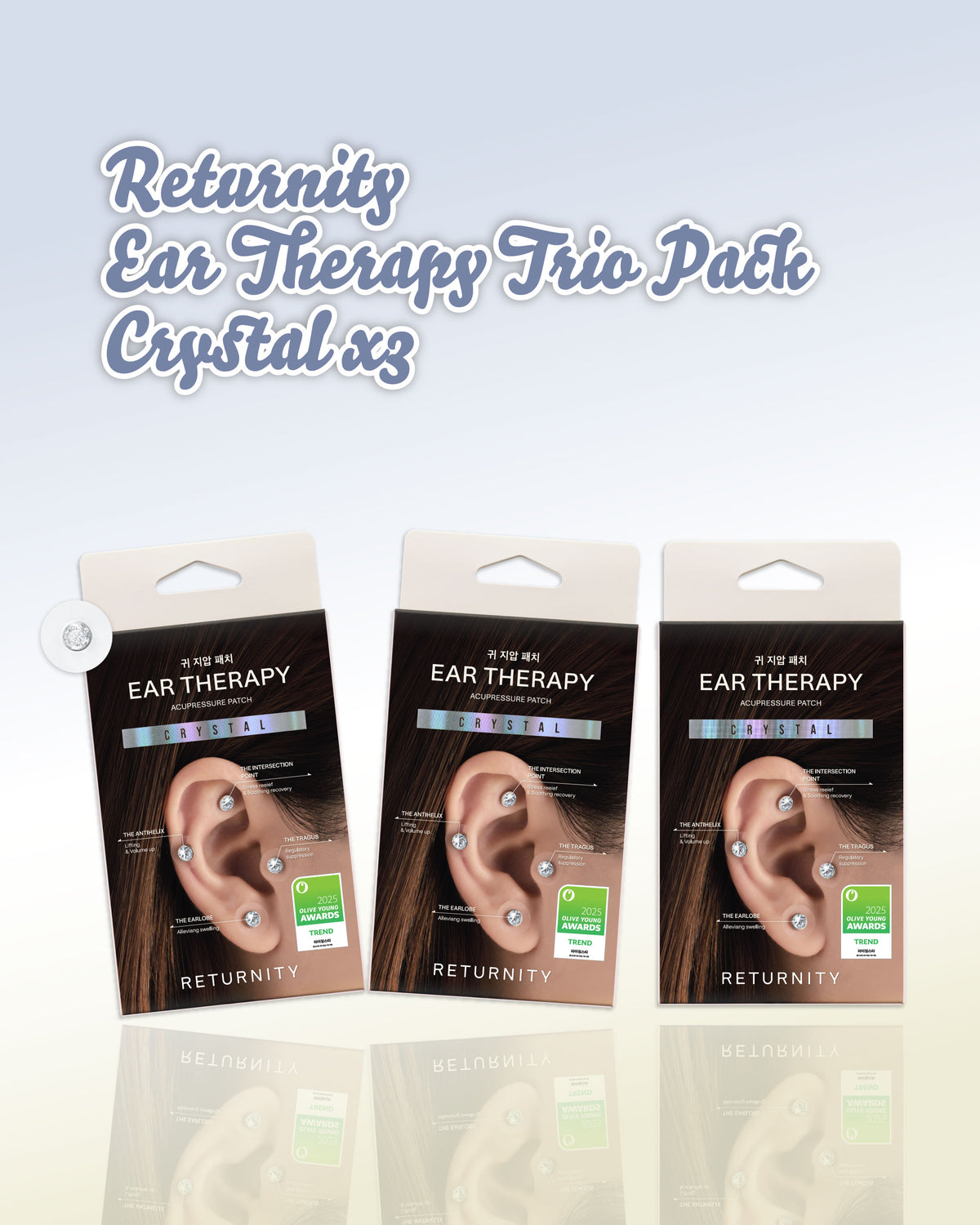 Returnity Ear Therapy Acupressure Patch Bundle Pack