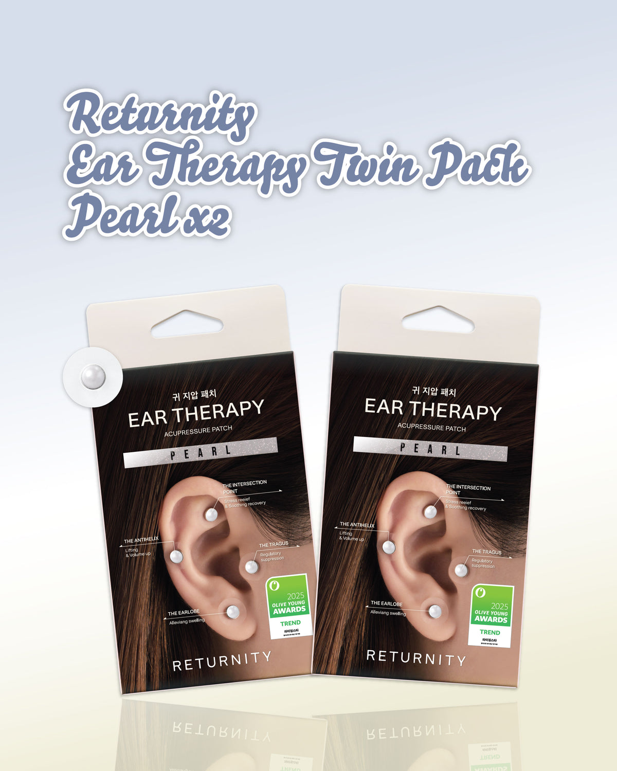 Returnity Ear Therapy Acupressure Patch Bundle Pack