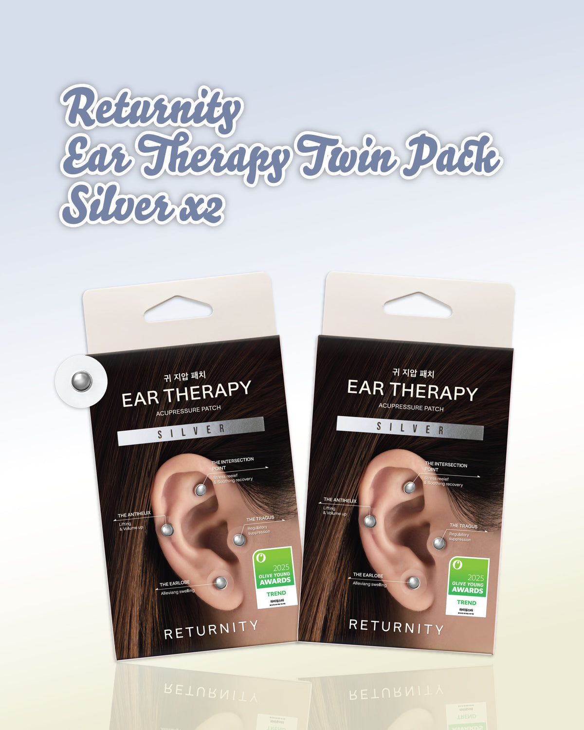 Returnity Ear Therapy Acupressure Patch Bundle Pack