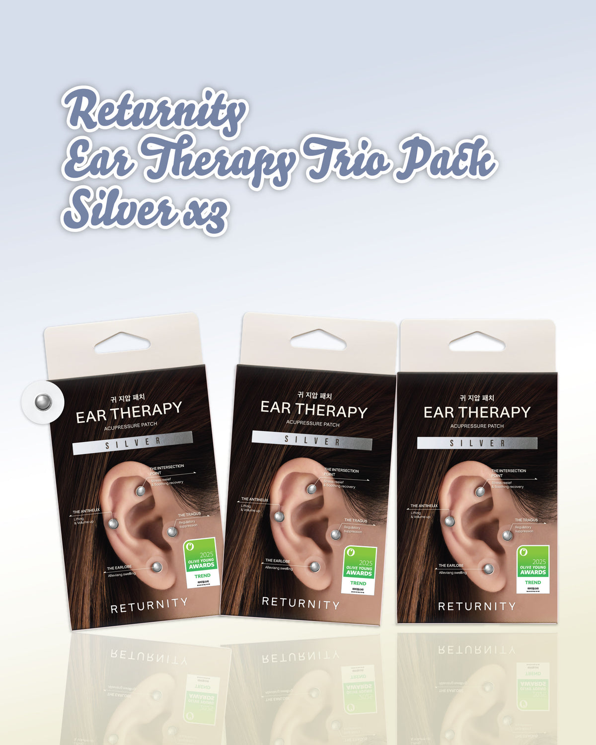 Returnity Ear Therapy Acupressure Patch Bundle Pack