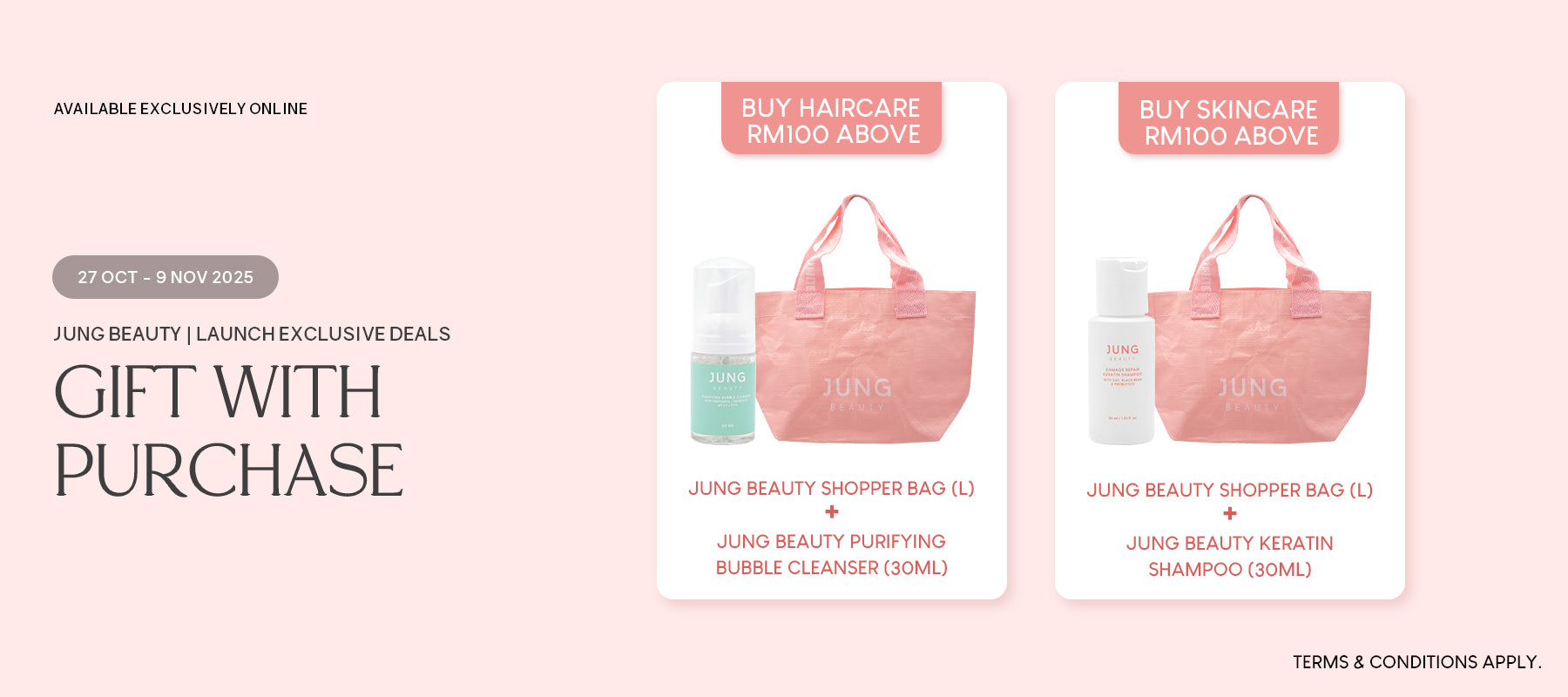 (GWP) Jung Beauty Shopper Bag (L)